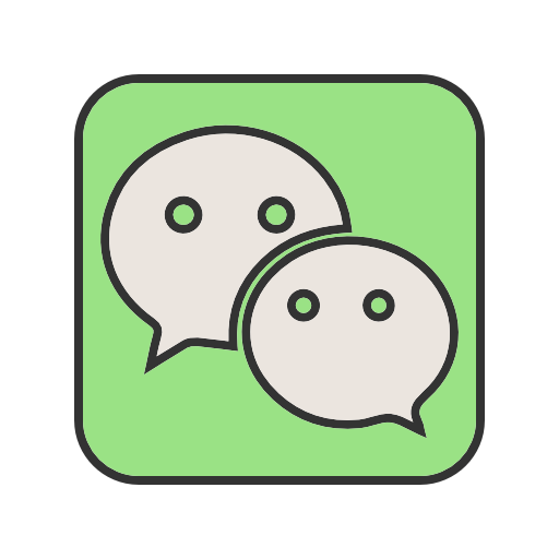 512x512 Wechat Icon Free Of Social Media Logos Ii Filled Line