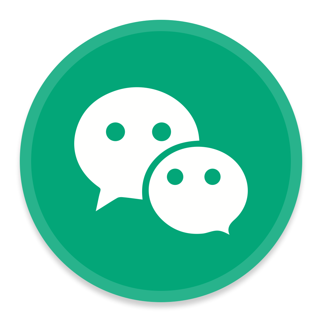 1024x1024 Wechat Icon Button Ui App Pack Blackvariant