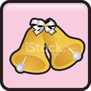300x300 Wedding Bells Icon Premium Clipart