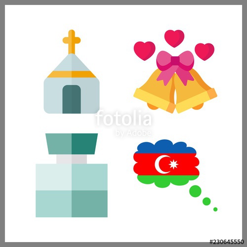 500x500 Landmark Icon Wedding Bells And Church Vector Icons In Landmark