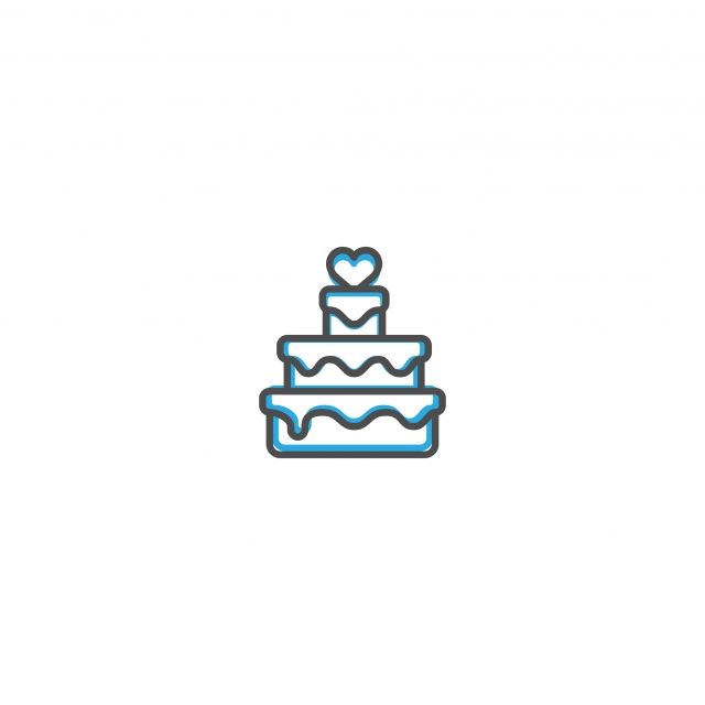 640x640 Wedding Cake Icon Design Lifestyle Icon Vector Illustration, Logo