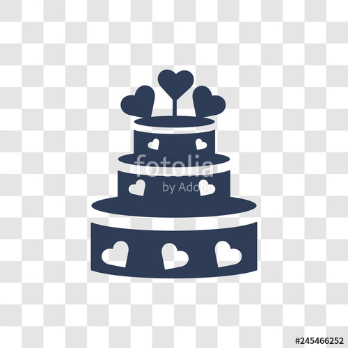 500x500 Wedding Cake Icon Vector Stock Image And Royalty Free Vector