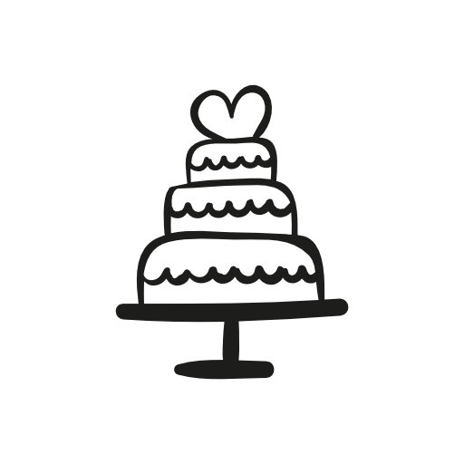 512x512 Wedding Cake Icon Cricut In Cake Icon, Wedding Icon, Cake