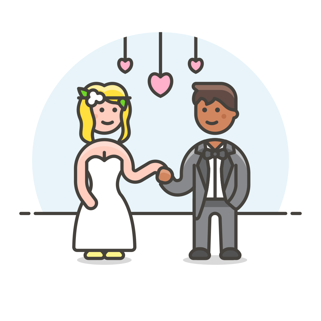 1024x1024 Wedding Couple Icon Streamline Ux Free Iconset Streamline Icons