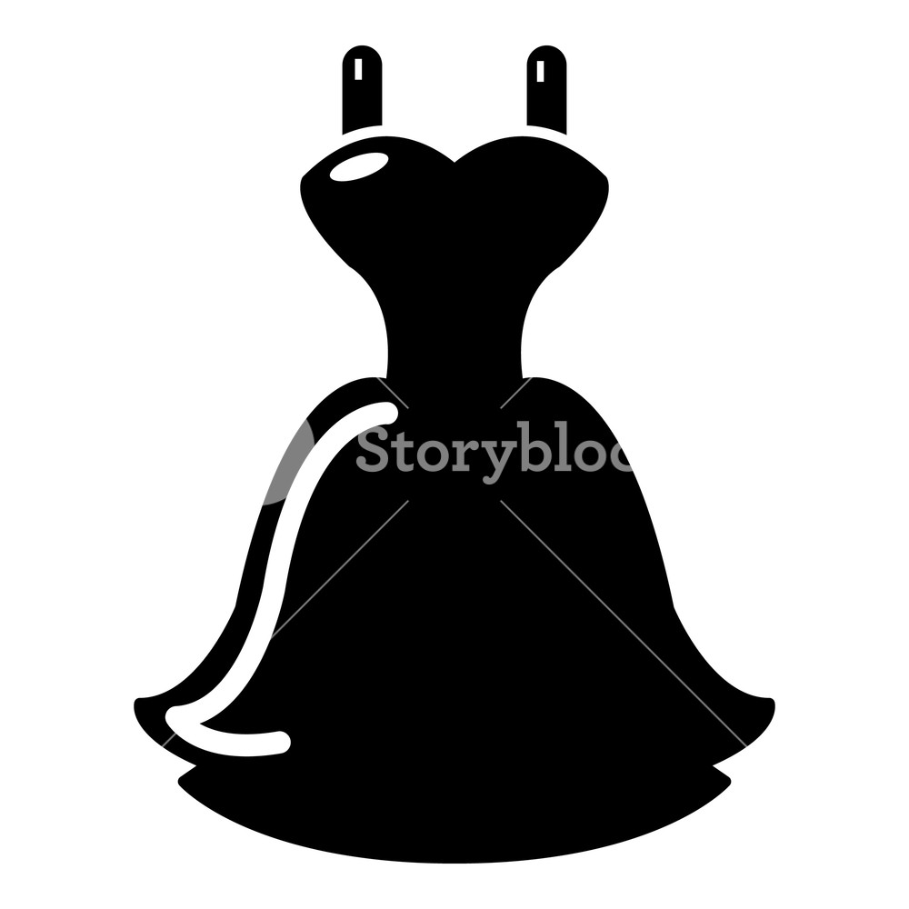 1000x1000 Wedding Dress Icon Simple Illustration Of Wedding Dress Vector