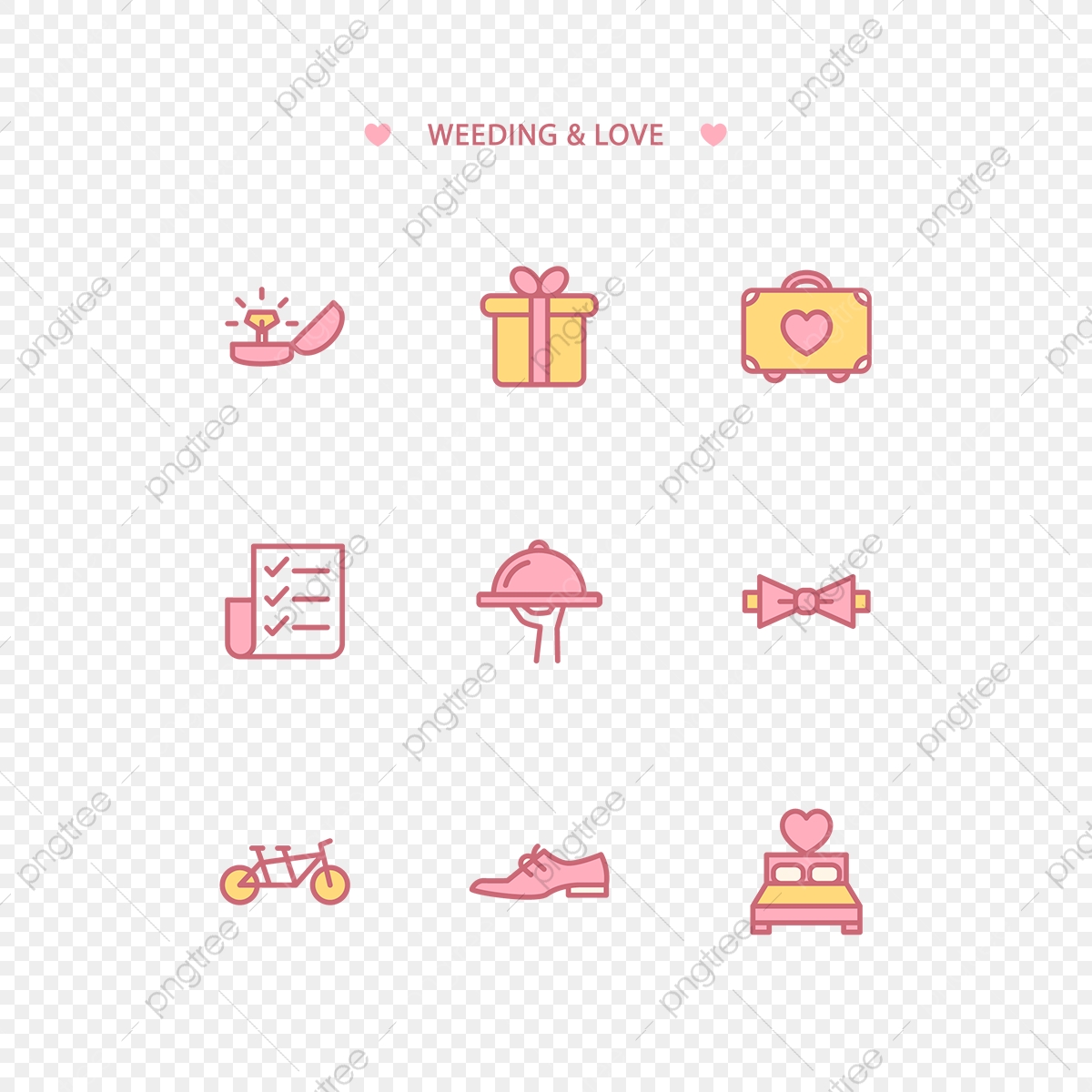 1200x1200 Pink Lovely Wedding Wedding Icon, Small Icons, Wedding Icons