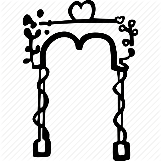 512x512 Black And White Flower Clipart