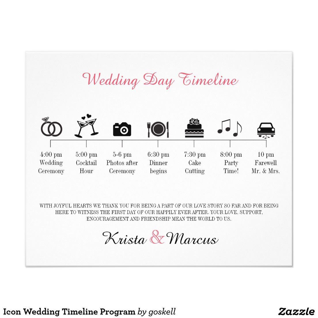 1104x1104 Icon Wedding Timeline Program We're Getting