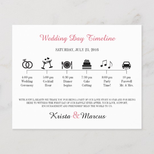 540x540 Icon Wedding Timeline Program