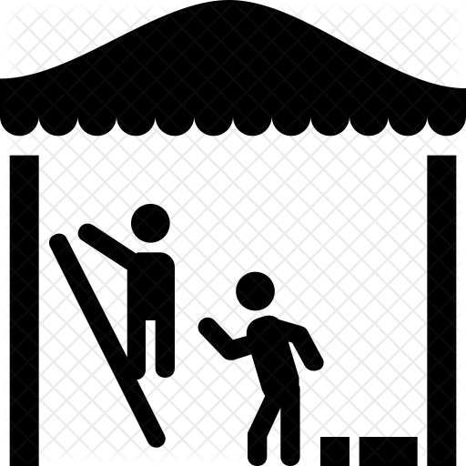 512x512 Wedding Reception Decor Icon Of Glyph Style