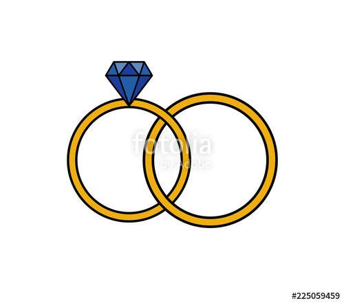 500x441 Wedding Rings Icon Stock Image And Royalty Free Vector