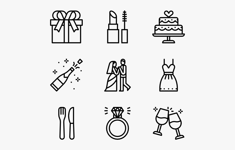 Download Wedding Timeline Icon at Vectorified.com | Collection of ...
