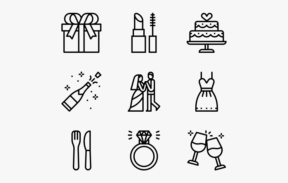 Wedding Timeline Icon at Vectorified.com | Collection of ...