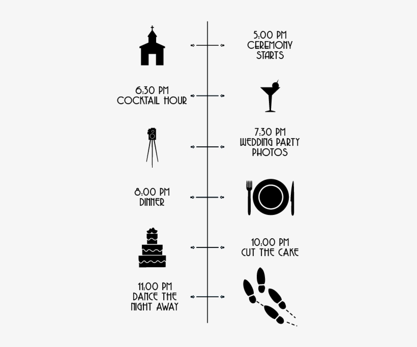 820x683 Simona And Andrea's Wedding Day Timeline