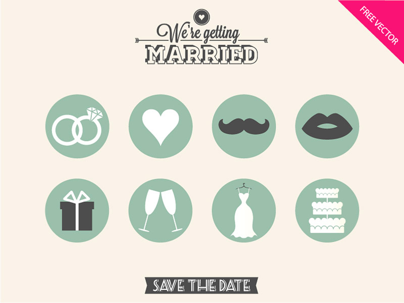 800x600 Free Wedding Icons For Your Design Projects Naldz Graphics