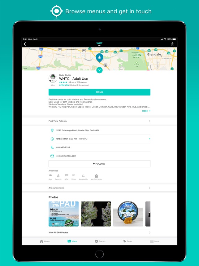 643x858 Weedmaps Marijuana Cannabis On The App Store