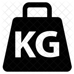 256x256 Weight Icon Of Glyph Style