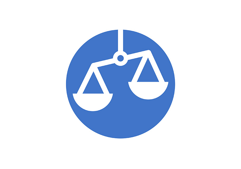 800x562 Black And Blue Flat Weight Icon