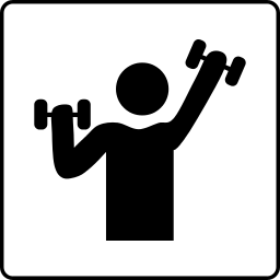 256x256 Weight Lifting Icon