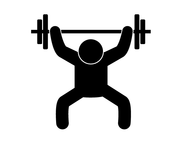 640x480 Weight Lifting Icon