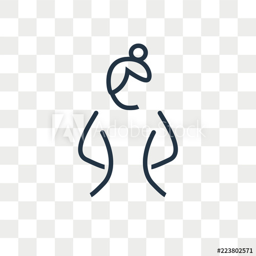 500x500 Weight Loss Vector Icon Isolated On Transparent Background, Weight