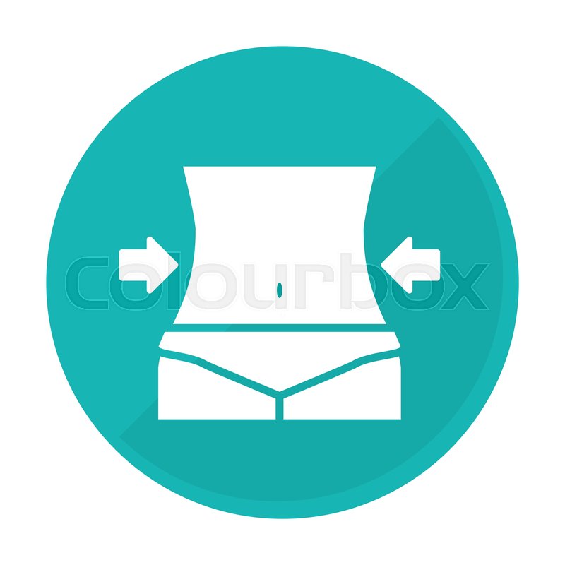 800x800 Weight Loss Icon Image Vector Stock Vector Colourbox