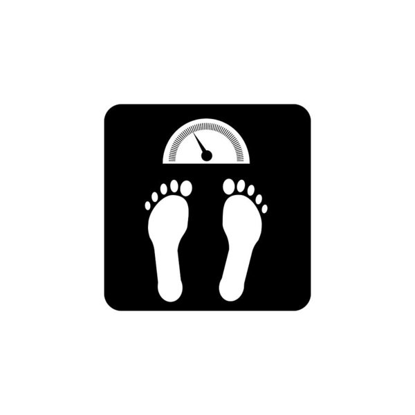 600x600 Weight Scale Icon Vector