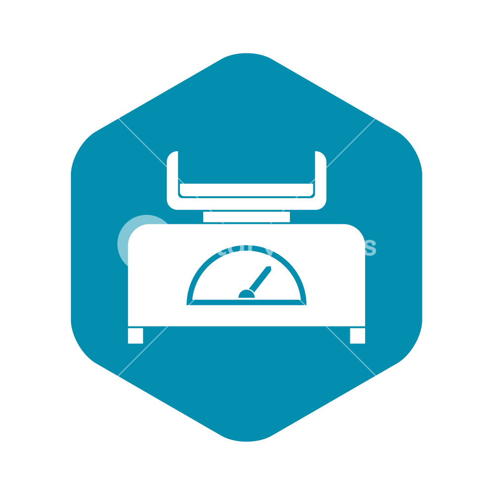 1000x1000 Weight Scale Icon Simple Illustration Of Weight Scale Vector Icon