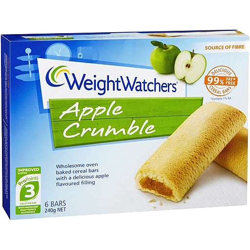 512x512 Weight Watchers Bars Apple Crumble Pack