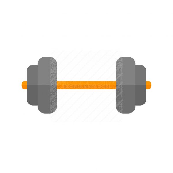 600x600 Weightlifting Flat Multicolor Icon