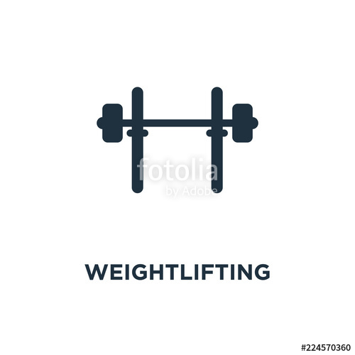 500x500 Weightlifting Icon Stock Image And Royalty Free Vector