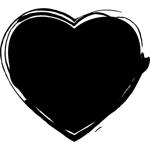 512x512 Heart With Weird Line Border Icons Free Download