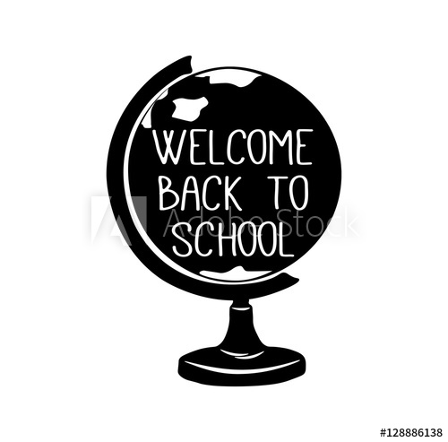 500x493 Vector Globe Icon Welcome Back To School