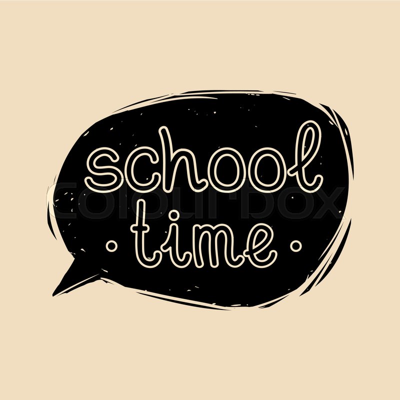 800x800 Vector Vintage Welcome Back To School Stock Vector Colourbox