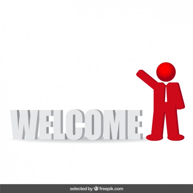 626x626 Welcome Businessman Icon Vector Free Download