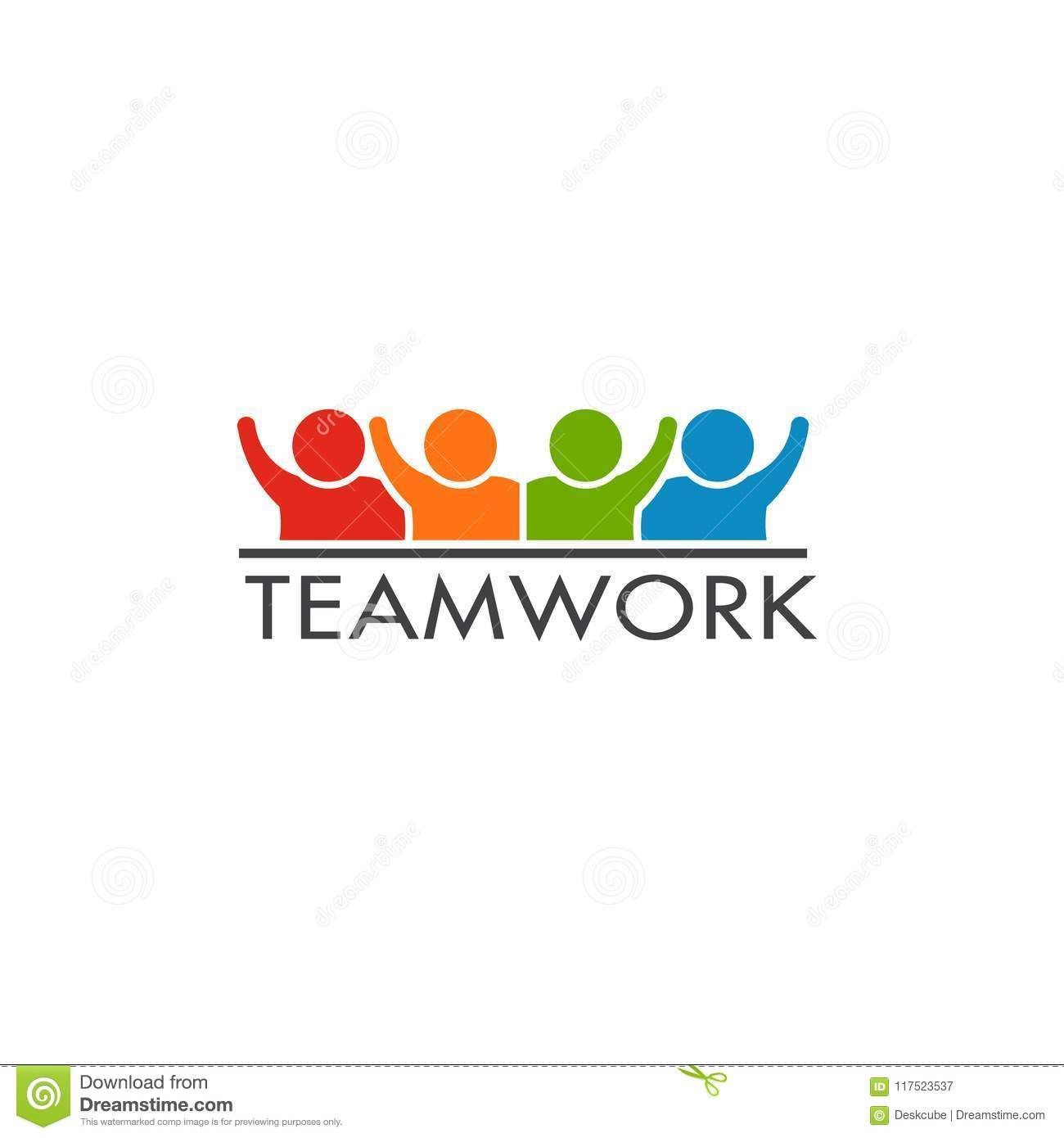 1300x1390 People Logo Team Welcome Vector Icon Design Stock Vector