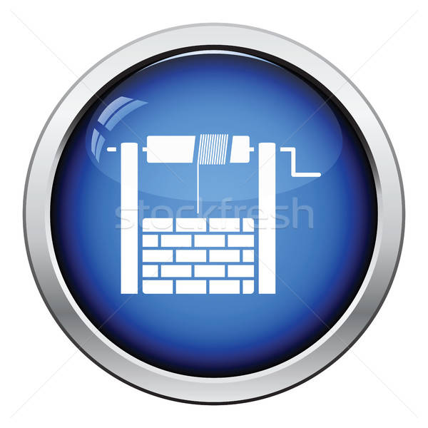 600x600 Well Icon Vector Illustration Pavel Konovalov