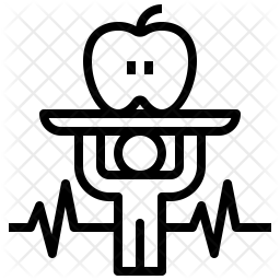 256x256 Wellness Icon Of Line Style