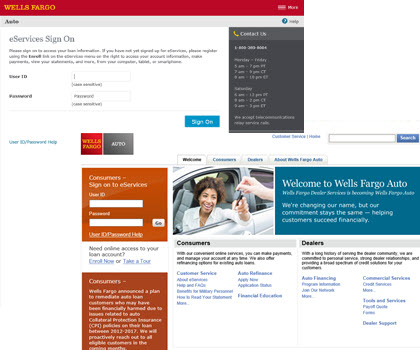 wells fargo online desktop site