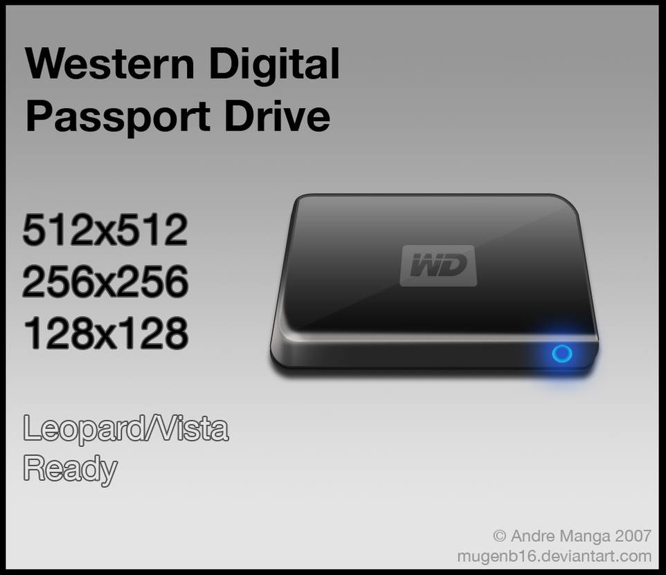 962x831 Western Digital Passport Icon
