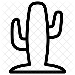 256x256 Western Icon Of Line Style