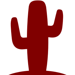 256x256 Free Maroon Western Icon