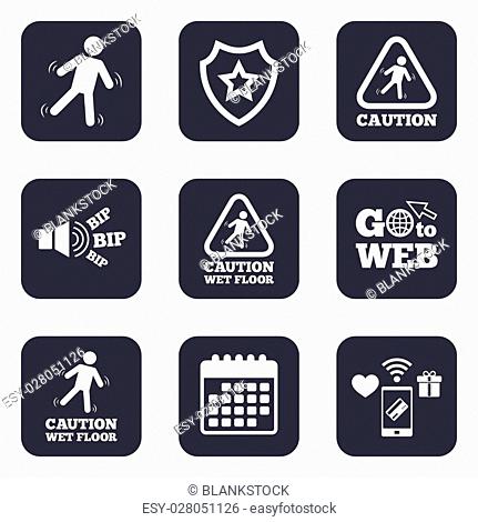 431x470 Caution Wet Floor Sign Icon Stock Photos And Images Age Fotostock
