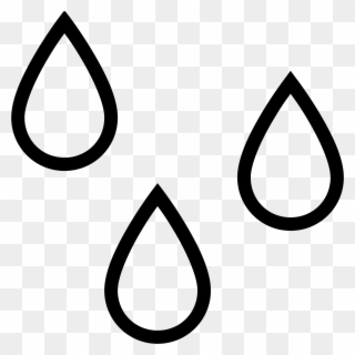 320x320 There Are Three Water Droplets Outlined