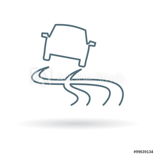 500x500 Road Slippery When Wet Icon Road Caution Sign Vehicle Traction