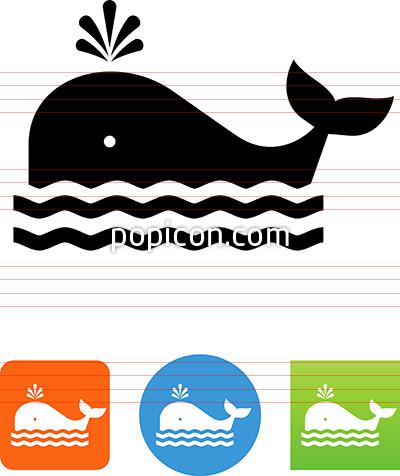 400x476 Whale Icon