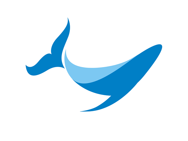 600x450 Whale Icon On Behance Creative Advertising Art Logo, Marines