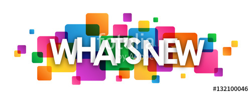 500x188 What's New Vector Letters Icon Stock Image And Royalty Free