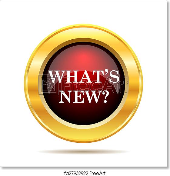 561x581 Free Art Print Of Whats New Icon Whats New Icon Internet Button