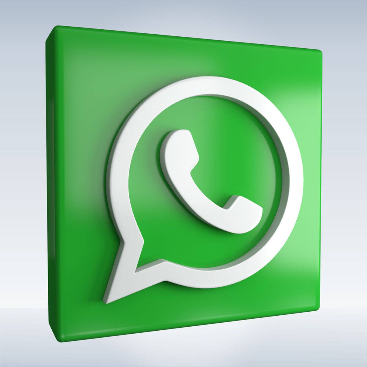 Whatsapp Logo Icon Model 1200x1200 Whatsapp Logo Icon Model